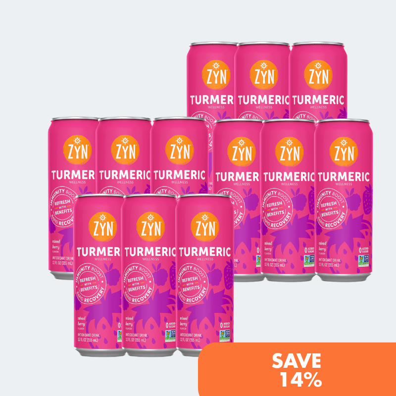 ZYN Turmeric Wellness Drink 355ml - Mixed Berry