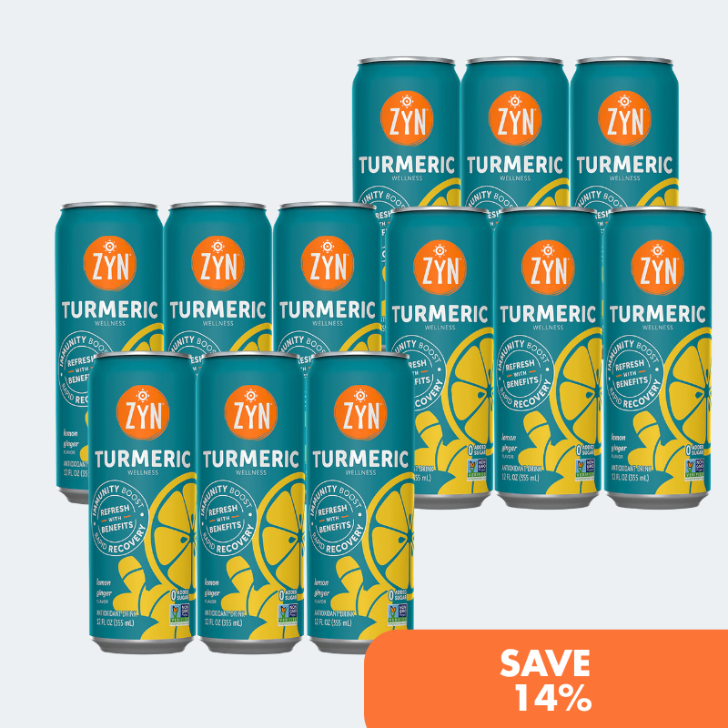 ZYN Turmeric Wellness Drink 355ml - Lemon Ginger