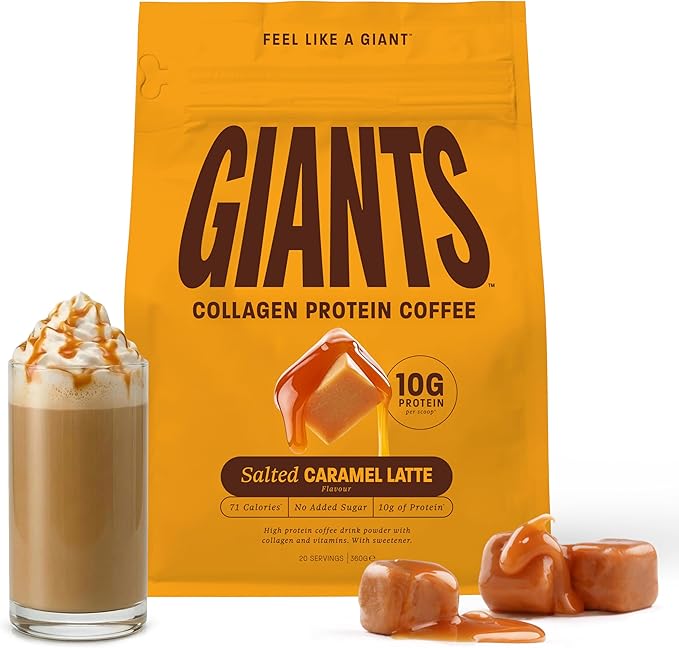 GIANTS Collagen Protein Coffee - Mixed Flavours (FREE Shipping + 15% OFF)