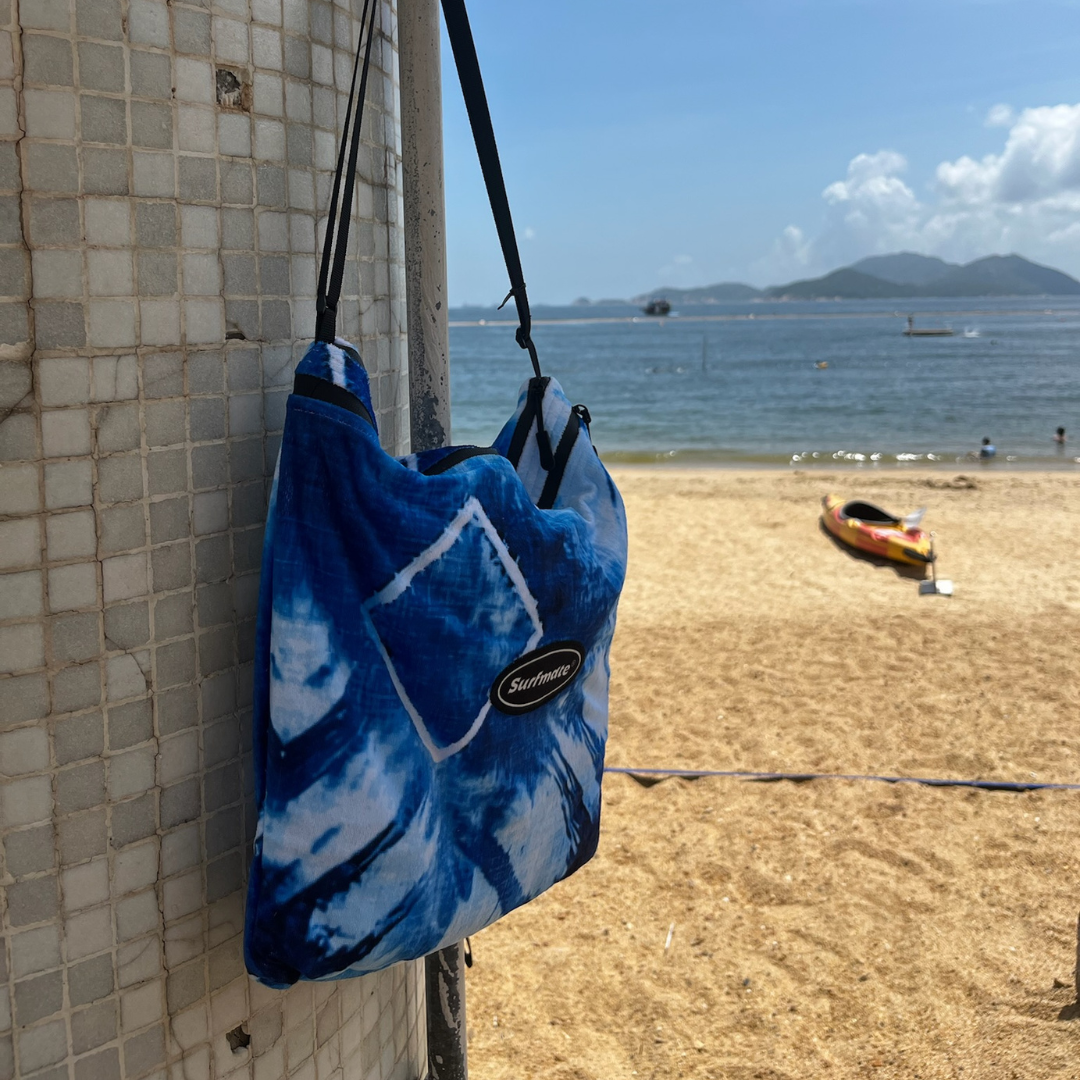 Surfmate poncho in a bag - graphic prints