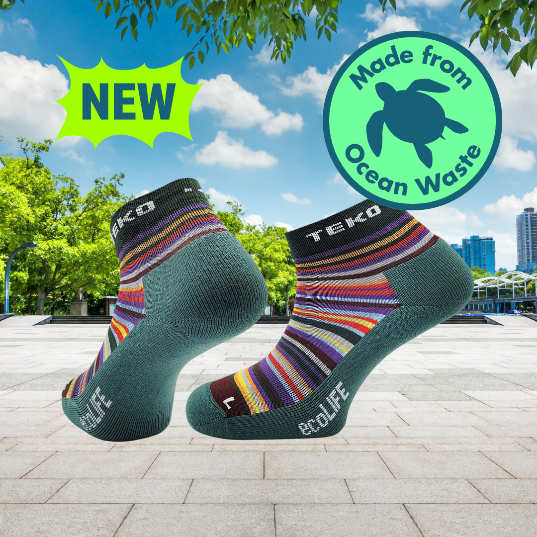 TEKO eco LIFE Spectre Mini Crew cushioning (Ocean Waste)