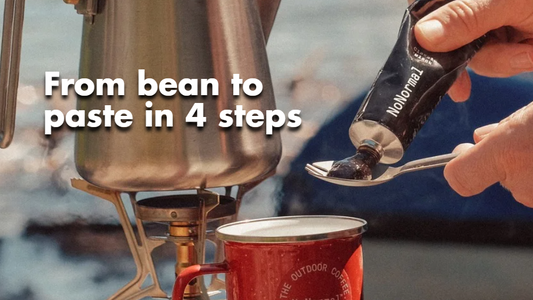 How NoNormal Coffee paste is made