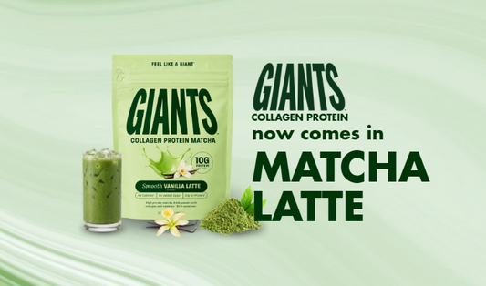 Matcha lovers, it’s your turn: GIANTS Collagen Matcha is HERE 💚