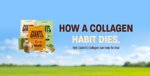 How a Collagen habit dies, and how GIANTS saves it 💚☕