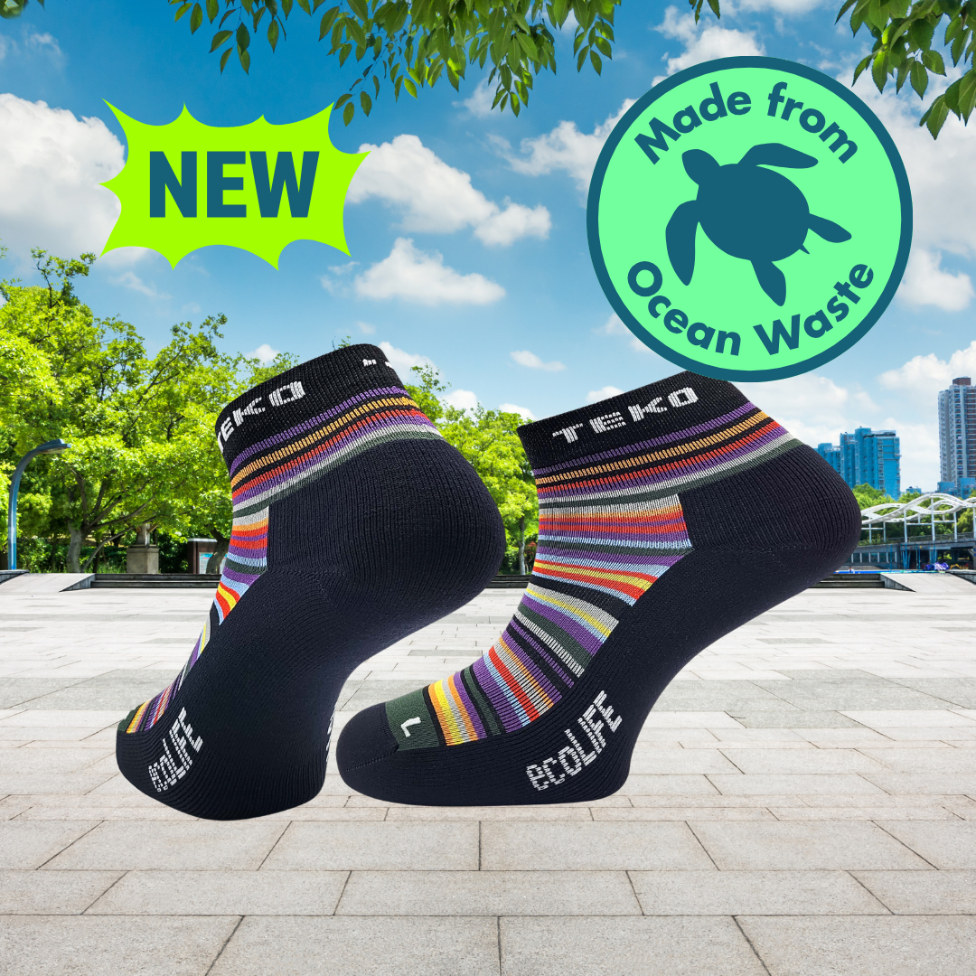TEKO eco LIFE Spectre Mini Crew cushioning (Ocean Waste)