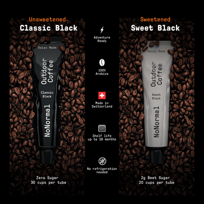 NoNormal Coffee Experience Pack | Classic Black + Sweet Black | Try Both
