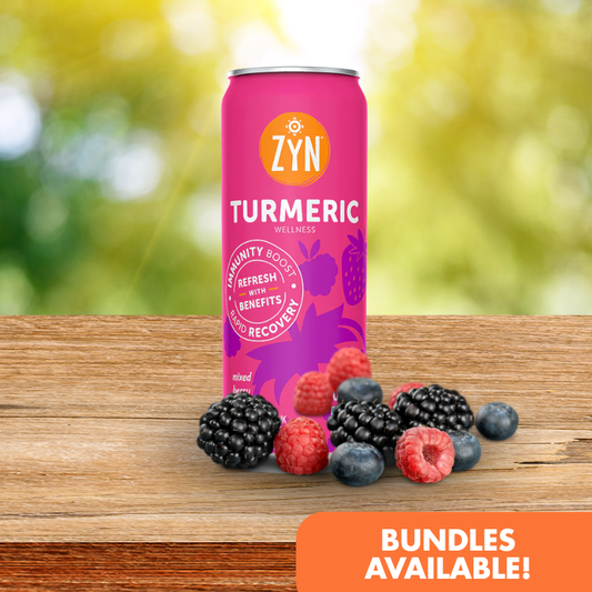 ZYN Turmeric Wellness Drink 355ml - Mixed Berry