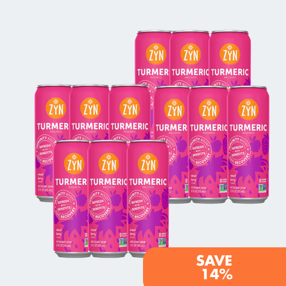 ZYN Turmeric Wellness Drink 355ml - Mixed Berry