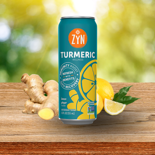 ZYN Turmeric Wellness Drink 355ml - Lemon Ginger