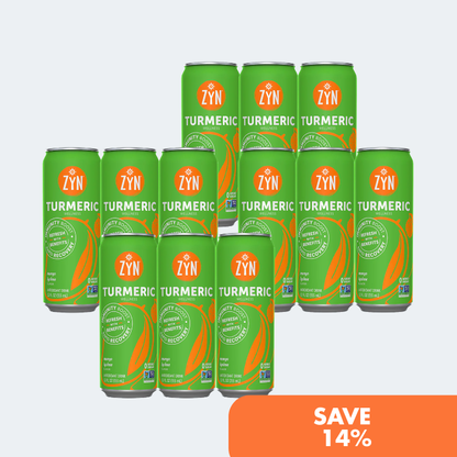 ZYN Turmeric Wellness Drink 355ml - Mango Lychee