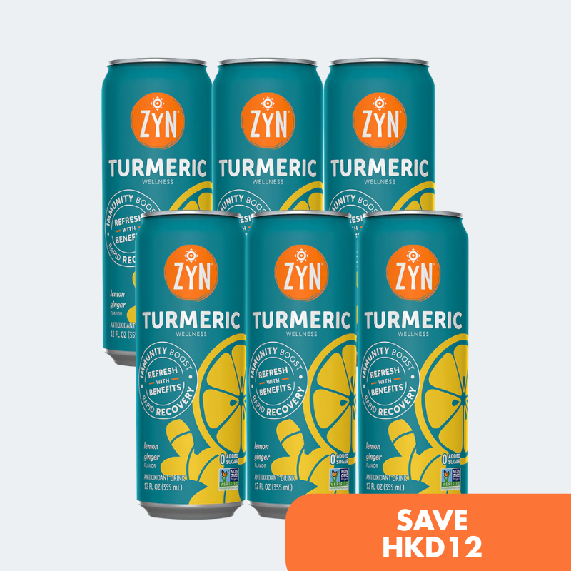 ZYN Turmeric Wellness Drink 355ml - Lemon Ginger