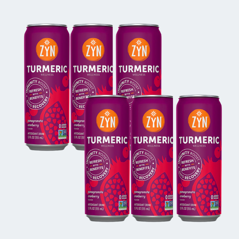 ZYN Turmeric Wellness Drink 355ml - Pomegranate Cranberry