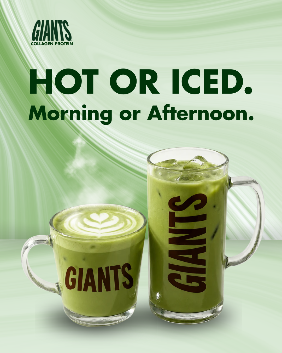 GIANTS Coffee + Matcha Collagen Protein (FREE HK Shipping + 15% OFF)