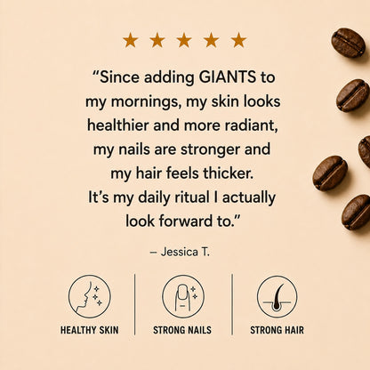 GIANTS Coffee + Matcha Collagen Protein (FREE HK Shipping + 15% OFF)