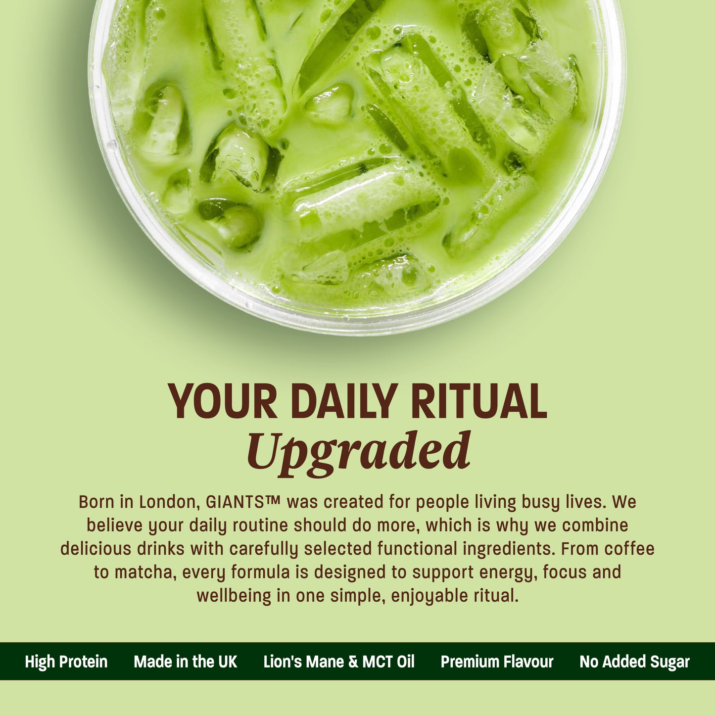 GIANTS Collagen Protein Matcha