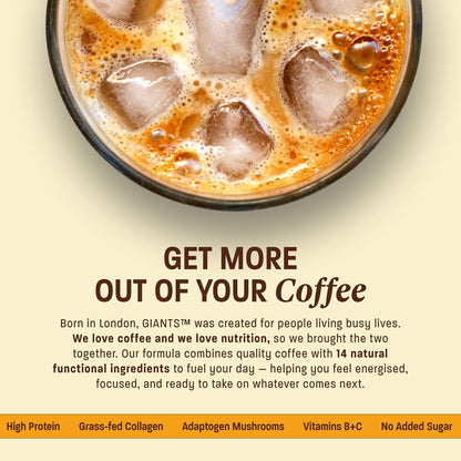 GIANTS Collagen Protein Coffee