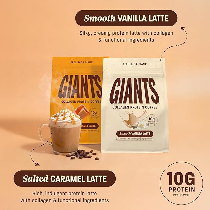 GIANTS Collagen Protein Coffee