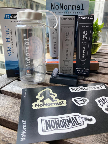 NoNormal Nalgene Bottle 16oz | Wide Mouth | Cold Brew Anywhere