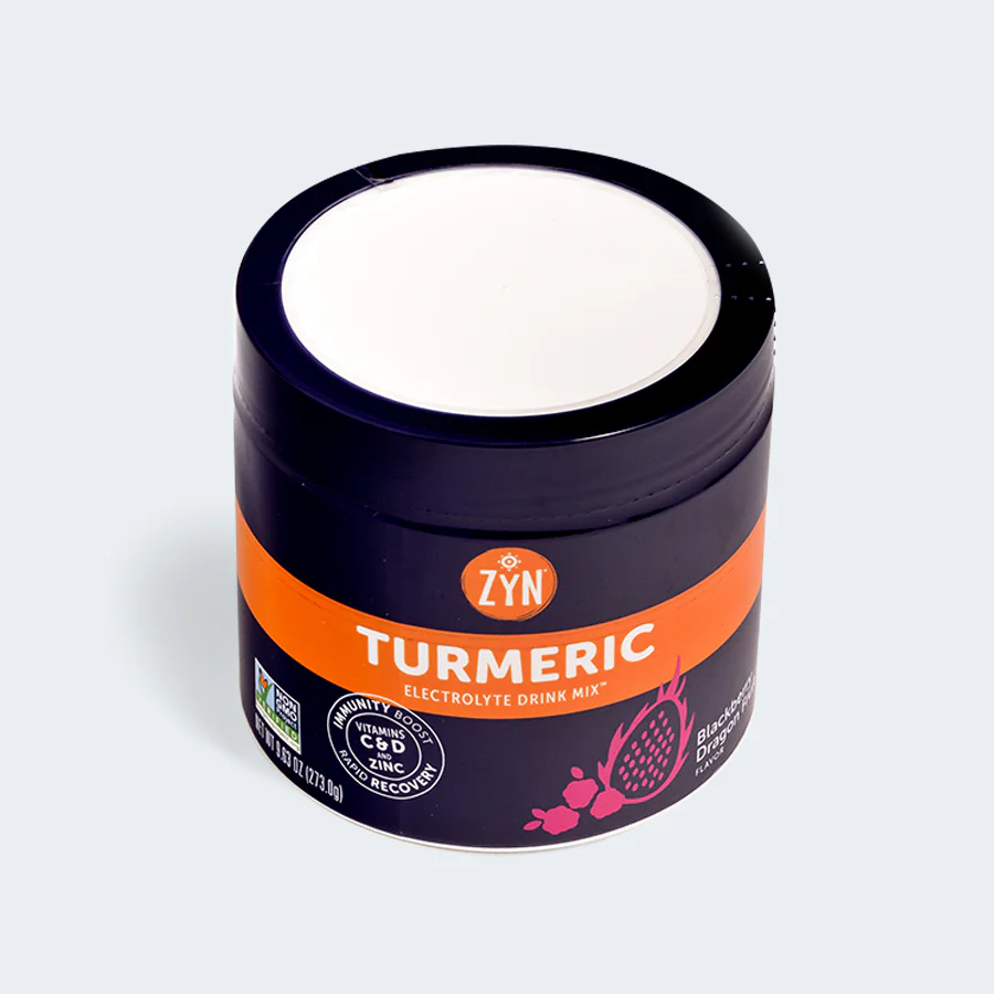 ZYN Turmeric Electrolyte Drink Mix - 30-serving Canister