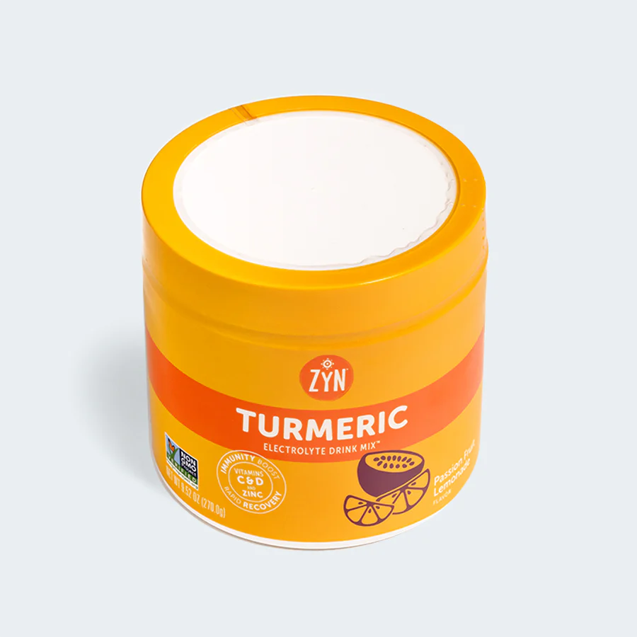 ZYN Turmeric Electrolyte Drink Mix - 30-serving Canister