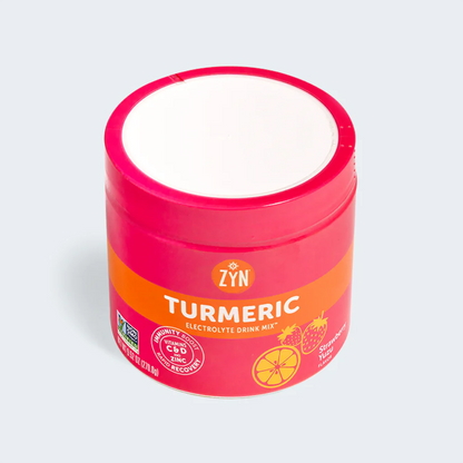 ZYN Turmeric Electrolyte Drink Mix - 30-serving Canister