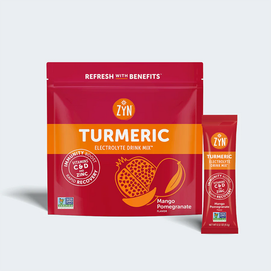 ZYN - Turmeric Electrolyte Drink Mix - Mango Pomegranate