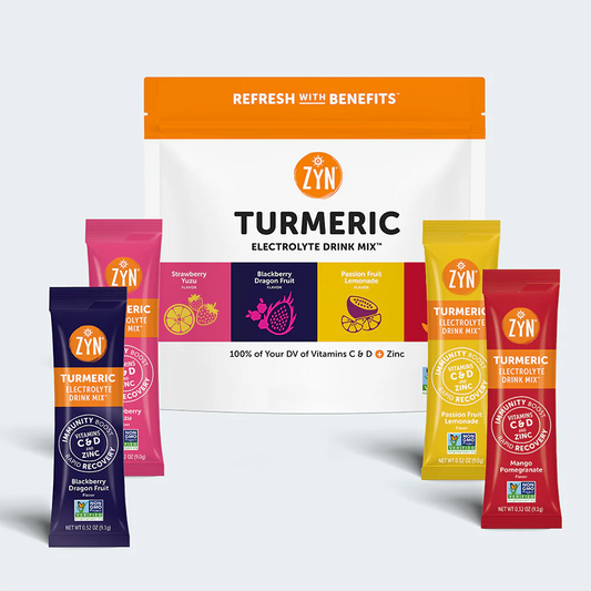 ZYN - Turmeric Electrolyte Drink Mix - Variety Pack
