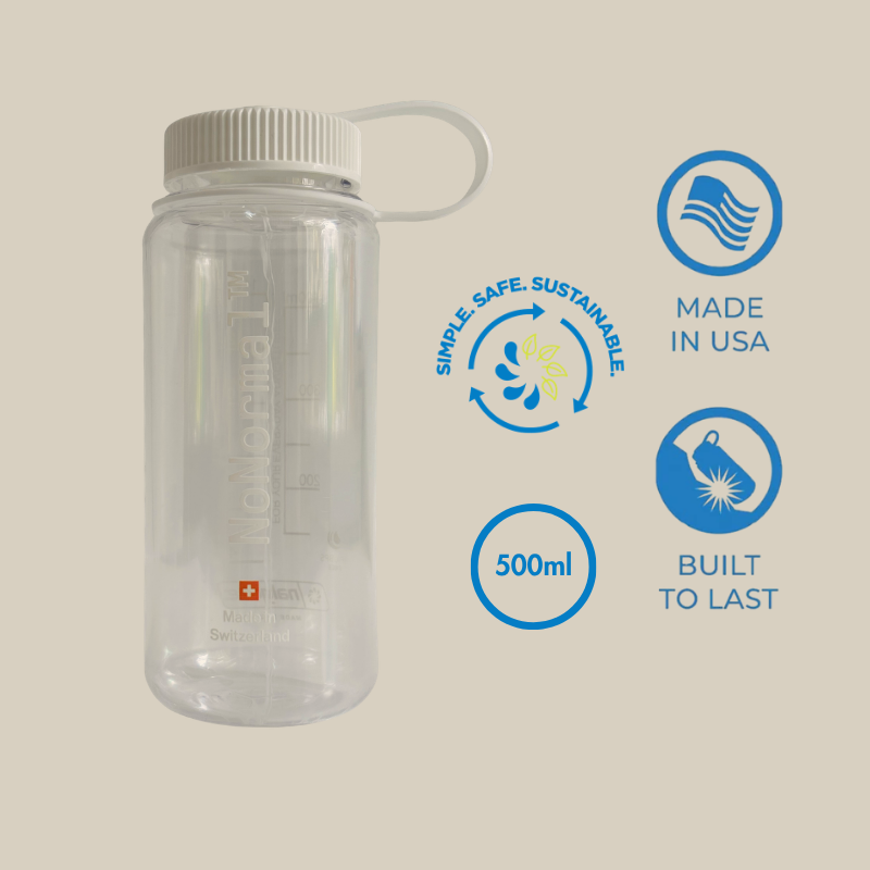NoNormal Outdoor Iced Coffee Kit | Cold Brew Anywhere | Nalgene + 2 Coffee Tubes