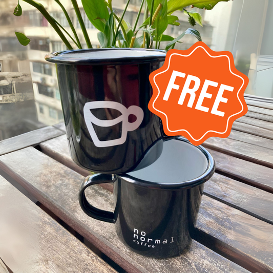 NoNormal outdoor cup (360ml) - FREE with 3 tubes