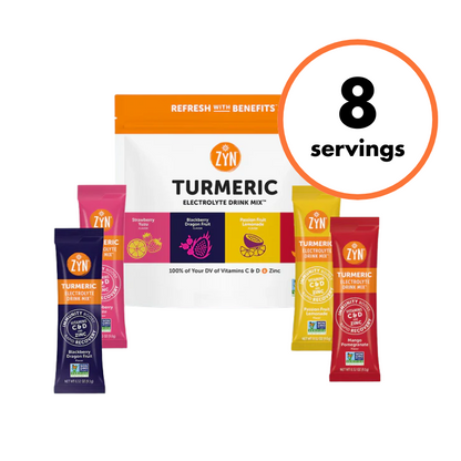 ZYN - Turmeric Electrolyte Drink Mix - Variety Pack