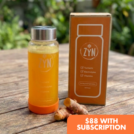 Drink ZYN 600ml Borosilicate Glass Bottle | Premium Hydration Vessel